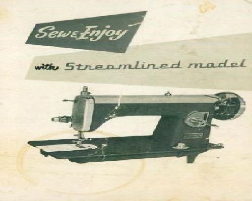 Streamlined Sewing Machine